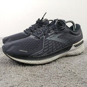 Brooks Adrenaline GTS 21 Mens Size 8.5 Running Shoes Low Top Gray Sneakers